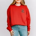 thumbnail image 6 of Embroidered Christmas Tree Outline - Women's Graphic Sweatshirt, 6 of 8