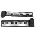 thumbnail image 4 of Hand Roll Piano 49 Key Portable Foldable Electric Keyboard Piano with Speaker for Beginners Musical Instrument, 4 of 4