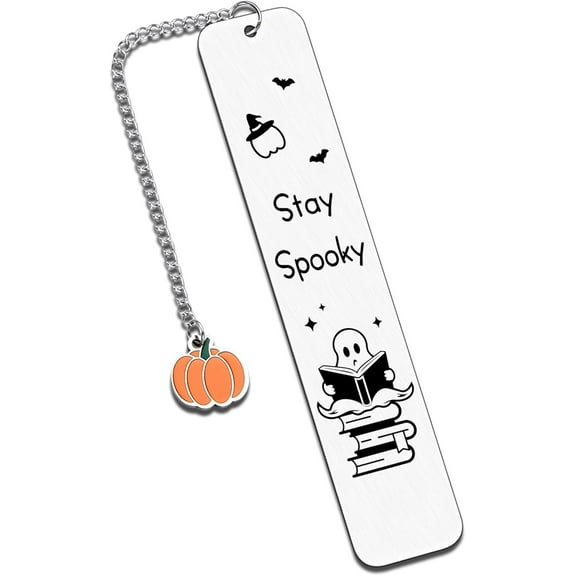 Funny Bookmark for Women Teen, Horror Bookmarks, Spooky Book Mark for Reading Women, Cute Bookmarks for Book Lovers, Christmas Halloween Gifts for Women Men Adults, Halloween Party Favors Book Marker