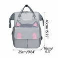thumbnail image 2 of Diaper Backpack under $5! Xqxayjr Multifunctional Mother Baby Backpack, Large Capacity Diaper Bag with Insulation, Outdoor Travel Double Shoulder Maternity Bag, 2 of 2