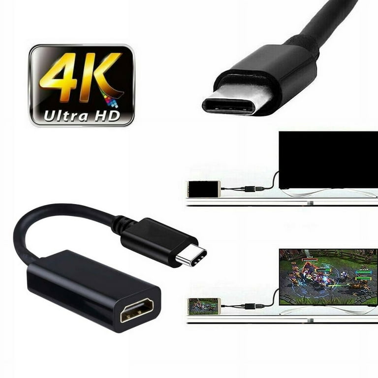 NEW USB Type C to HDMI HDTV TV Cable Adapter Converter For USB-C Phone  Tablet