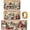 I, variant on 3 Pcs Christmas Kitchen Rugs and Mats Set Vintage Winter Floor Mat Non Slip Washable Nutcracker Santa Claus Red Truck Doormat Christmas Kitchen Decor for Home Bath Office Party Holiday Decor
