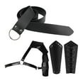thumbnail image 1 of Accesorios de disfraz de caballero Medieval para hombre, conjunto clásico de cinturón de cuero PU, Cosplay de Anime, estilo Vintage, Retro, caballero, Solo Hombro Sunnimix Traje medieval, 1 of 8