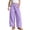 Purple, variant on Gymvis Kids Pants casual solid color elastic waist breathable lightweight harem loose fit Pants for Kids