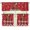 Christmas Print-11, variant on Christmas Tree Kitchen Curtain Valance and Tiers Set Snowflake Window Tiers Kitchen Curtain Sets with Valance,Home Collection,3 Pack
