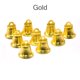 thumbnail image 1 of Campanas chapadas en oro de 22-48mm, adornos de trompeta, cascabel de bronce antiguo para manualidades hechas a mano, decoración de fiesta, boda y Navidad, 1 of 4