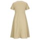 thumbnail image 4 of Vestido casual de mujer manga corta traje diario algodón lino básico maxi vestido cuello en V FLhrweasw Nuevo, 4 of 9