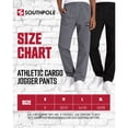 thumbnail image 6 of Southpole Boys Jogger Pants - 2 Pack Lightweight Tech Woven Athletic Cargo Jogger Pants (S-XL), 6 of 7