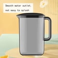 thumbnail image 6 of Lingouzi Large Fridge Door Water Jug Pitcher With Lid Square,Perfect for Making Teas and Juices Containers, Clear, 6 of 6