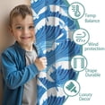 thumbnail image 3 of Funny Window Curtains for Kids Room - 42Wx63H Inch 2 Panels, Rod Pocket Colorful Cartoon Whale Patterns for Boys Bedroom Decor Preschool Classroom Curtains Playroom Living Room Window Drapes, 3 of 5