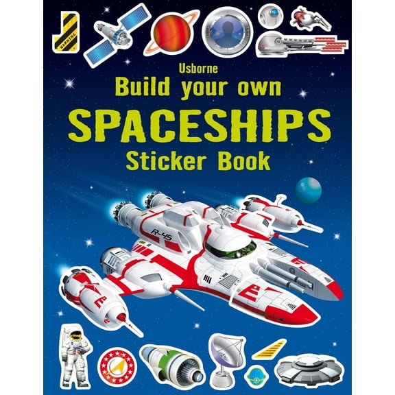 Pre-Owned Build Your Own Spaceships Sticker Book (Paperback) 1409564444 9781409564447