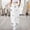 !White, variant on Women's Star Print Sweatpants High Waist Lounge Joggers Pants with Pockets Baggy Sweatpants Women Gym Ctive Y2K Sweatpants Lounge Joggers Sweatpants Joggers Pants Workout Yoga Pants Green 3Xl
