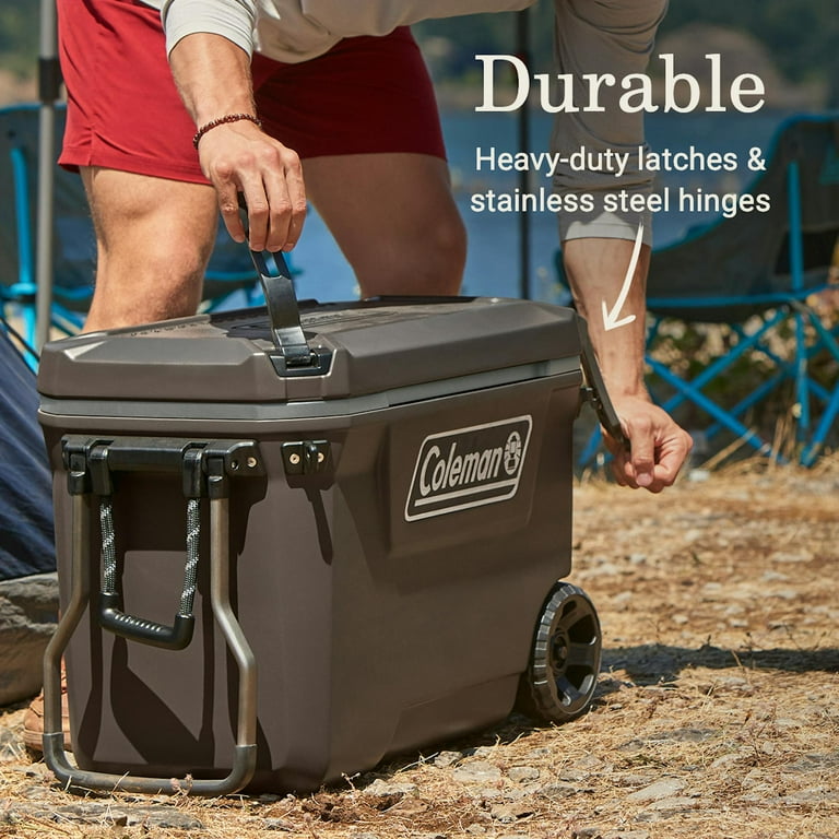 Wheeled Cooler Best Cool Box 2019 Coleman Convoy™ Series 65-Quart