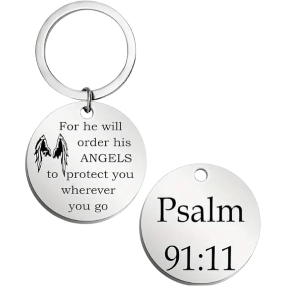 Christian Keychain Christmas Gift - Inspirational Keychains Bible Verse Keychain