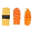 thumbnail image 4 of Sushi Dog Toy, Latex Soft Dog Squeaky Food Toy Simulation Sushi Shape Washable  For Medium Dogs For Outdoor, 4 of 8