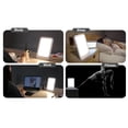thumbnail image 2 of Mistaha LED Therapy Lamp with Timer Shutdown for Relaxation, 20000 Lumens, Adjustable Brightness in White/Warm/Neutral White, Model XZ1902, US Standard - White, 2 of 6