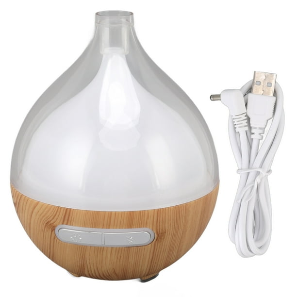 Difusor de aroma Jadeshay de grano de madera USB con control remoto