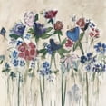 thumbnail image 2 of Daisy D 26x26 Gold Ornate Wood Framed with Double Matting Museum Art Print Titled - Golden Garden Muted, 2 of 4