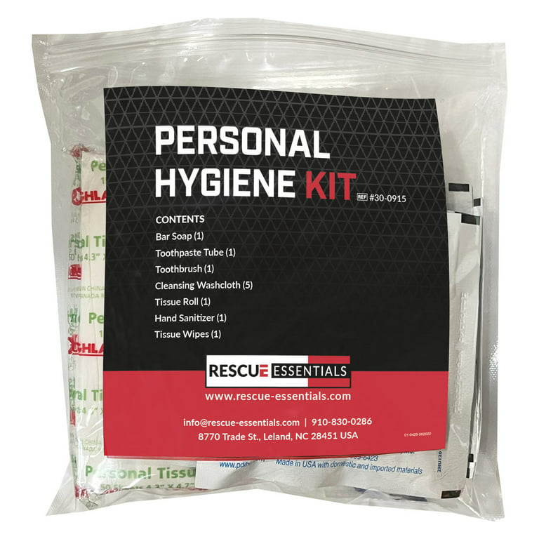 Trial Size Personal Hygiene Kit 7 Piece - Your Shopping Depot