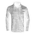 thumbnail image 3 of Txlixc Pullover de hombre, chaqueta de manga larga con cuello de color de contraste, cremallera Txlixc  moda, 3 of 6