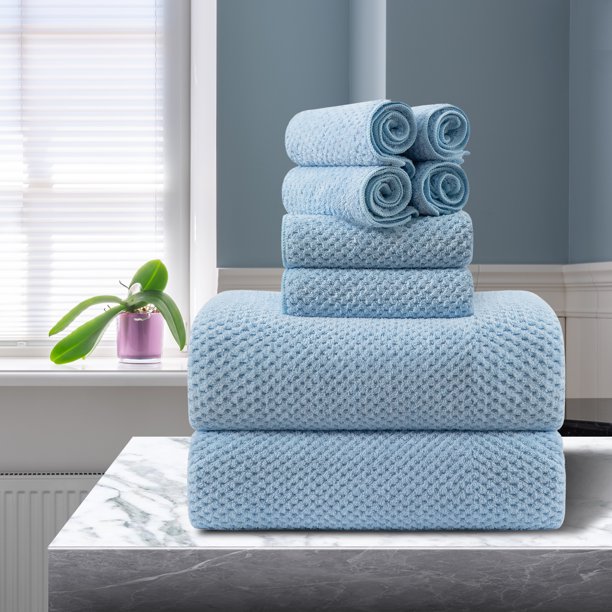 Smuge Extra Large Bath Towel Sets of 8, 2 Large Bath Towels Oversized