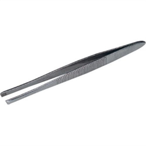 First Aid Only Tweezers, Slanted Tip, Stainless Steel, 3" (FAO730012)
