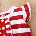 thumbnail image 4 of Kureaily Robes pour Filles Tenue d'Été Décontractée Robe Sans Manches à Rayures Étoile pour Bébé 6 Mois à 5 Ans Confortable Élastique, 4 of 7