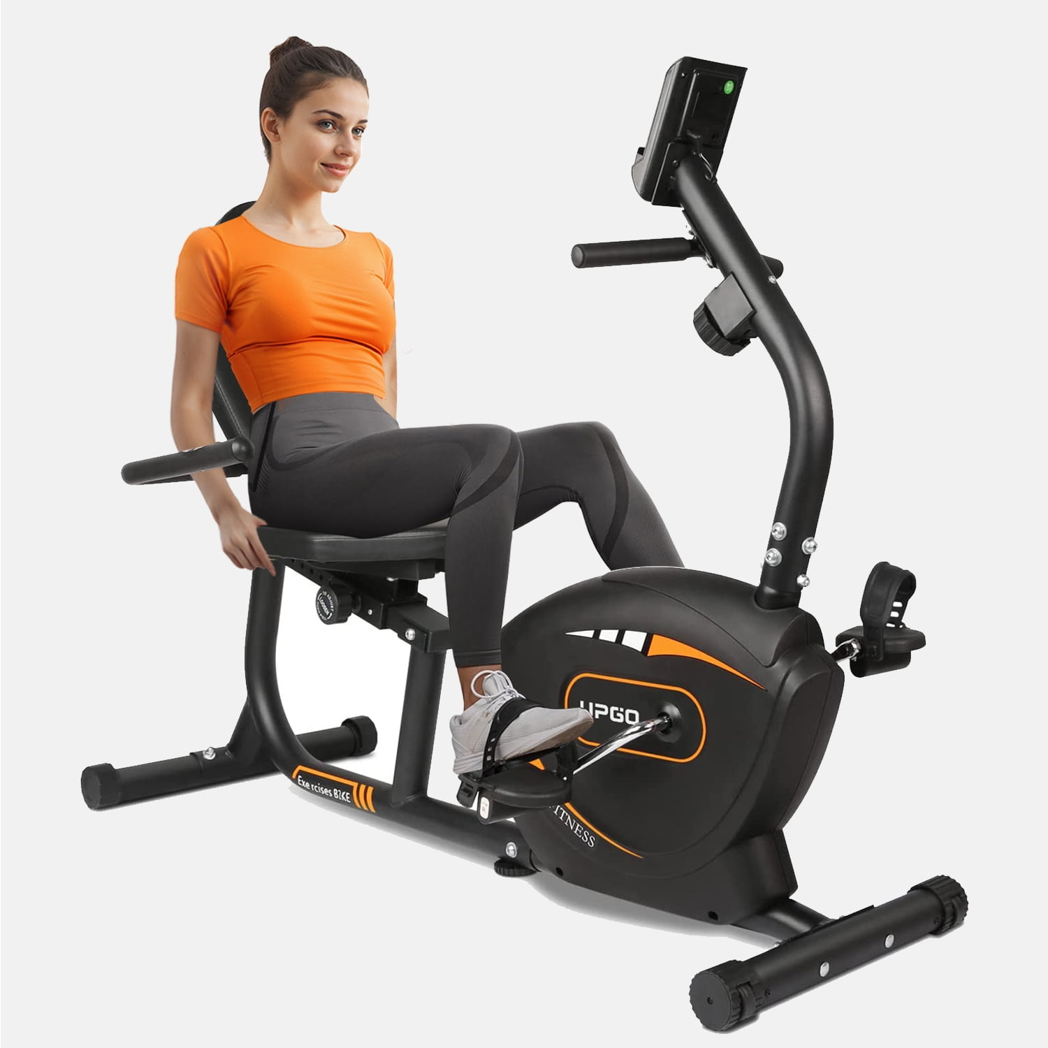Sunny Health Fitness Air Bike Exercise Machine Indoor Home Trainer SF B2916 Walmart