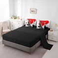 thumbnail image 5 of Castle Fairy Oriental Samurai Bedding Comforter Set,Cherry Blossom Queen Bedding Sets, 5 of 8