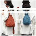 thumbnail image 4 of RotHome Anti Theft Backpack Purse for Women, 3 in 1 Convertible Waterproof Travel Tote Bag, Lightweight 2-Way Commuter Work Bag with Sling Shoulder Crossbody Option, 4 of 8