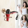 thumbnail image 6 of Universal Hair Dryer Wall Organizer, Fits Most , Stylish Brass Finish, 6 of 6