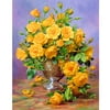 Irfora NAIYUE 12 * 16 inches/30 * 40cm DIY 5D Diamond Jewel Paint Kit Flower Resin Rhinestone Mosaic Embroidery Cross Stitch Craft Home Wall Decor