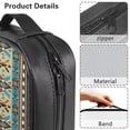 thumbnail image 6 of FKELYI American Tribal Floral Horse Print Faux Leather Bible Cover for Women Men Church Bible Bag with Zipper Pocket Scripture Protector Book Organzier Holder for Prayer, 6 of 6