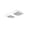 #0714-White, variant on Kieccall Ceiling Fan Light, Adjustable Angle LED Lighting Fixture with E27 Base and Remote for Household Living Room Indoor Lighting