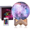 thumbnail image 1 of Lampara 3D Galaxy Moon de Mind-glowing - Cool Kids Galaxy Mo Mind-glowing Mind-glowing, 1 of 2