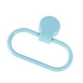 thumbnail image 3 of Raindrops  Towel Holder White Adhesive Soap Paper Hanging Shelves for Wall Blue, 3 of 8