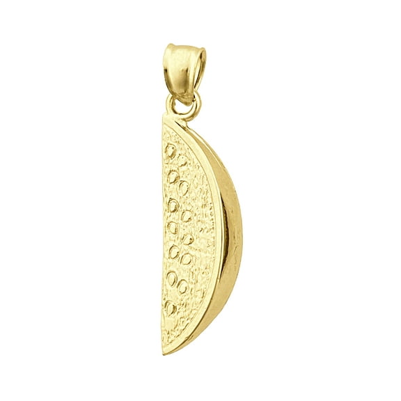 14K Gold Watermelon Slice Pendant