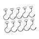 thumbnail image 3 of 10 ganchos giratorios para colgar, ganchos metálicos multifuncionales, resistentes y modernos para colgar comederos pájaros y bolsas., 3 of 8