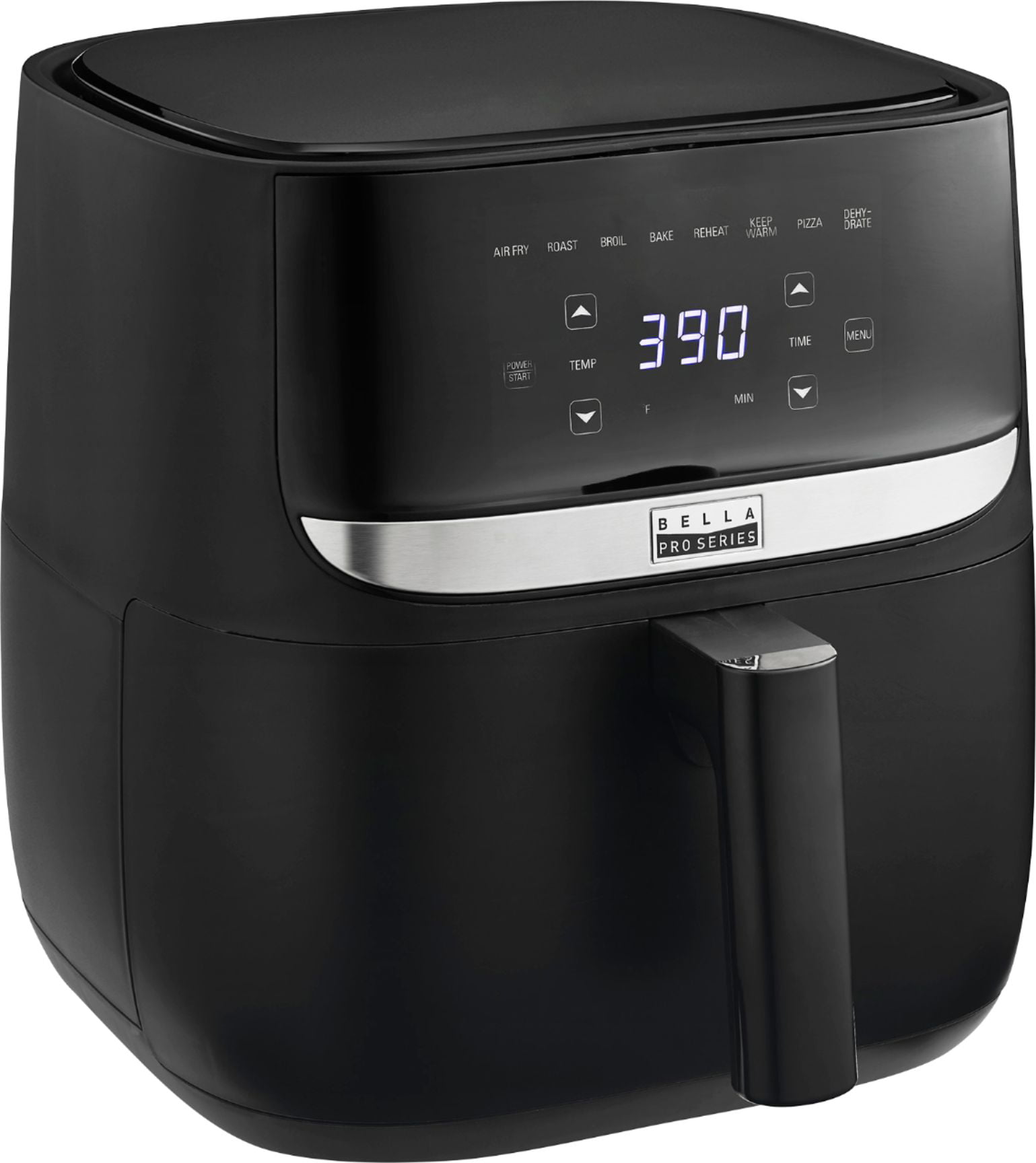 Bella Pro Series 6 QT Air Fryer with Touchscreen (Black)