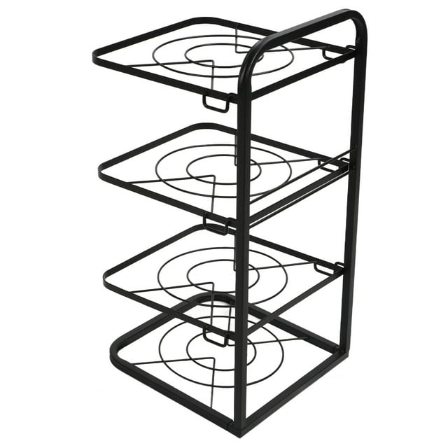 Organizador de ollas de 4 niveles estante de cocina moderno altura ajustable compacta para debajo del gabinete para olla a presión ANGGREK Otros