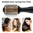 thumbnail image 3 of Graflsoa 1200W 2-in-1 Hair Styler Comb with Negative Ion Technology, Fast Heating, 3 Adjustable Temperature Settings, Multi-functional Hot Air Brush for Home & Travel, 110V US Plug, 3 of 6