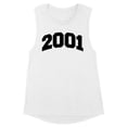 thumbnail image 1 of 2001 College Style Women's Muscle Tank Large White, 1 of 5