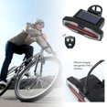 thumbnail image 1 of Oliegs Heated Blanket Automotive LED Bike Tail Light Wireless Turn Signal With Solar Charging USB Rechargeable Includes 1 Rear Light 2 Remote Frames 2 Straps And Data Chocolate, 1 of 4