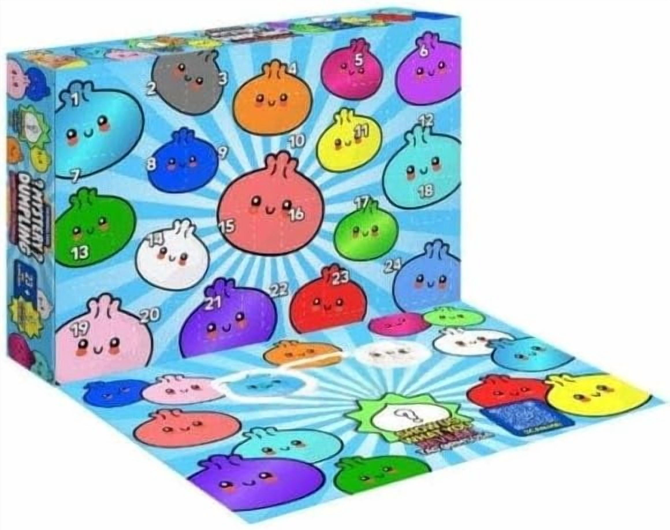Dumpling Squishies, 2026 Squishies Dumpling Mystery Advent Countdown Calendar, 24 PCS Random Surprise Squishies, Stress Relief Sensory Fidget for Anxiety Relief Hand Relax, Birthday Gifts