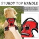 thumbnail image 3 of Arnés para perros BARKBAY sin tirones reflectante para perros grandes (rojo), 3 of 8