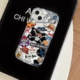 thumbnail image 3 of Funda transparente de Anime o-one p-pieces para IPhone 16, 15, 14, 13, 12, 11 Pro Max, 14, 15, 7, 8 Plus, X, XR, XS Max, SE2020, Airbag, cubierta a prueba de golpes, 3 of 5