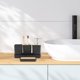thumbnail image 4 of Juego de accesorios de baño de 5 piezas, regalo de accesorios de baño, decoración bohemia y moderna (negro), 4 of 5