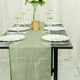 Efavormart 12" X 108" Accordion Crinkle Taffeta Table Runner - Sage Green - Perfect for Wedding ...