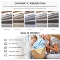 thumbnail image 6 of Simple&Opulence 100% Linen Duvet Cover Set, 3 Piece Belgian Flax Breathable Bedding, King Size 104''x92'' (1 Comforter Cover+2 Pillowshams) with Tie Closure Style,Light Grey, 6 of 8