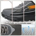 thumbnail image 5 of Safety Trainers Non Slip Steel Toe Cap Trainers for Men Women Puncture Proof Safety Shoes Breathable Industrial Work Shoes, 5 of 7